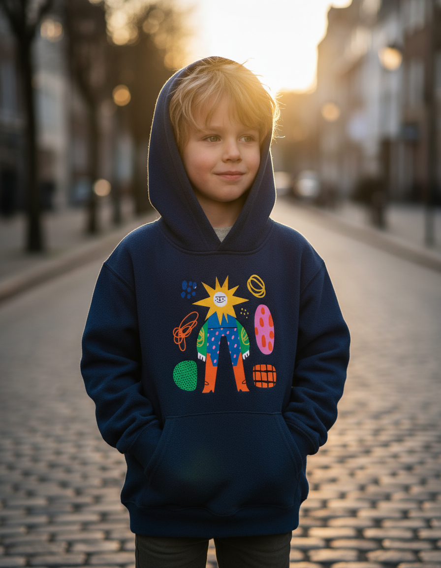 Sudadera con Capucha Arte Libre